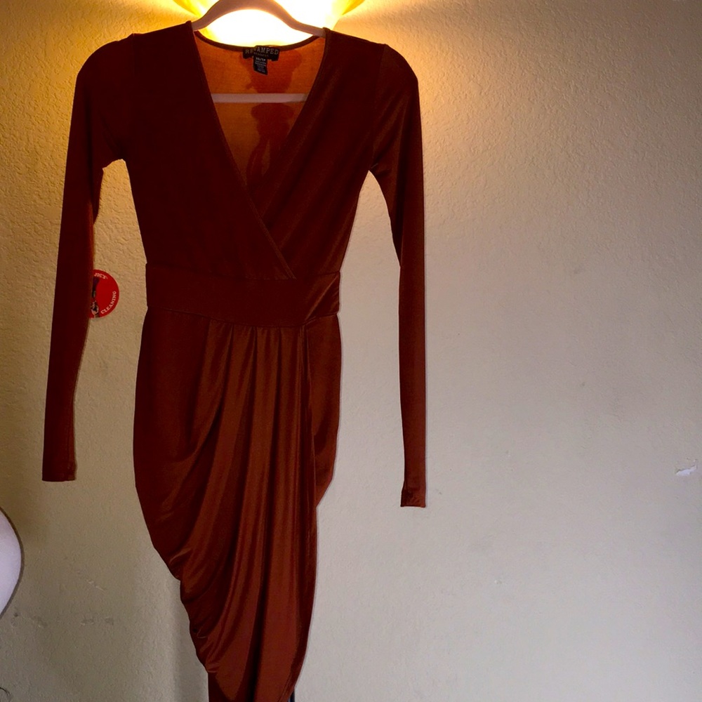 Orange dress